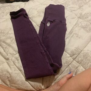Women's  free people purple small leggings